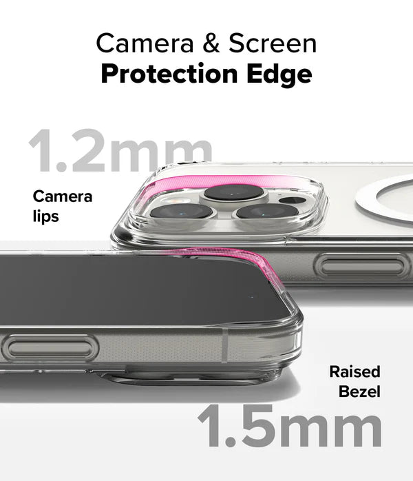 Shockproof Magnetic Magsafe clear Acrylic case for iPhone 16, PRO, Pro Max, Plus